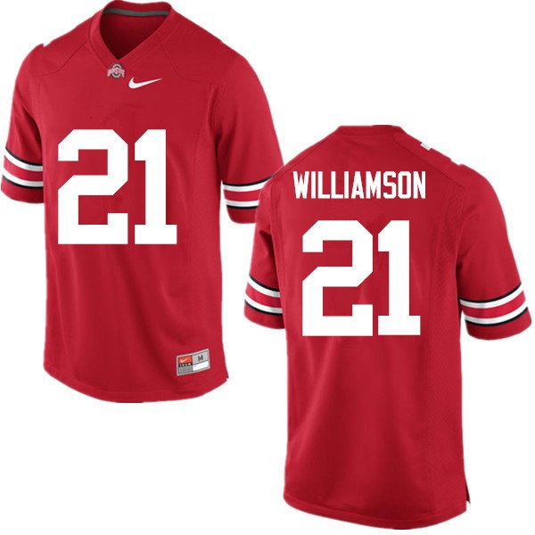 Ohio State Buckeyes #21 Marcus Williamson Men Official Jersey Red
